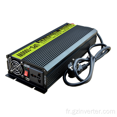 Onduleur 1220V 500W Batterie rechargeable onduleur